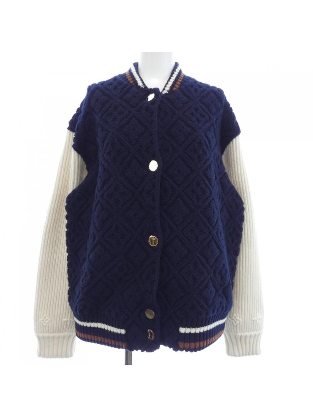 Louis Vuitton LV Ski Monogram Tao Ring Varsity Jacket